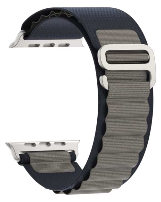 Ремінець для смарт-годинника Armorstandart Alpina Band for Apple Watch 49/46/45/44/42 (Series 1-3) Blue (ARM81041) - Фото 1