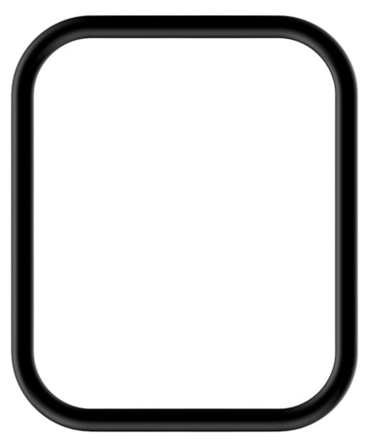 Захисне скло для смарт-годинника Proove Achilles Apple Watch Series 4/5/6/SE/SE2 40 mm Black (PGPWSE240001) - Фото 1