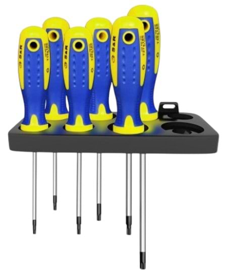 Набір викруток S&R TX10-30 S2 6 шт. (250681206)