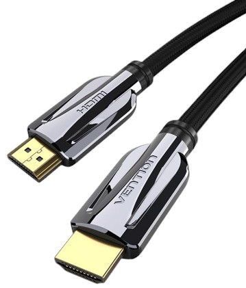 Фото - Кабель HDMI Vention HDMI - HDMI v.2.1 (M/M) 1.5m Black (AALBG)