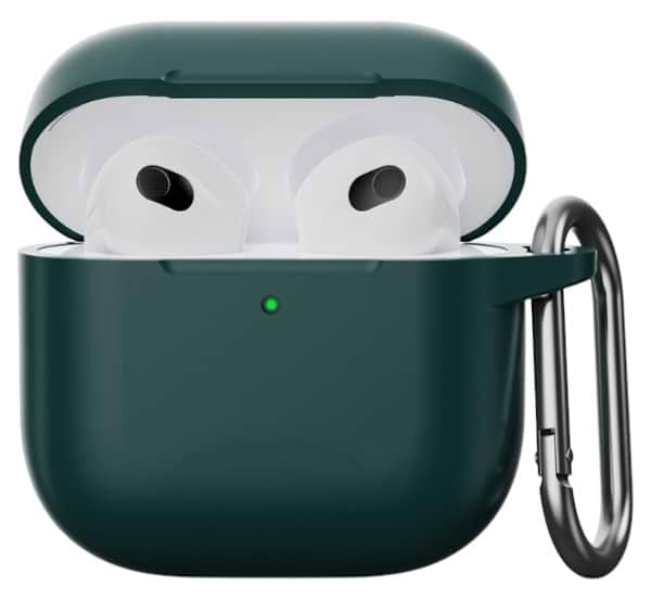 Фото - Чохол для навушників Armorstandart Hang Case for Apple AirPods 4 Dark Green (ARM81280)
