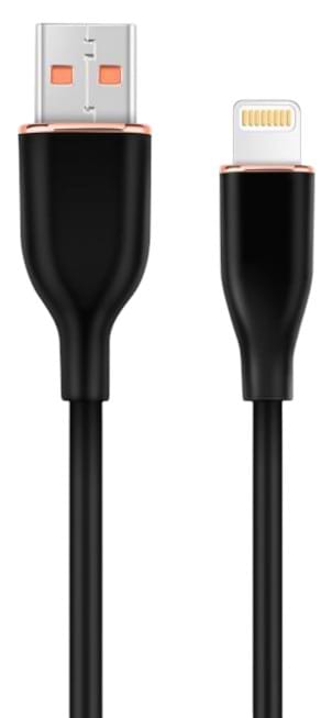 Кабель синхронизации данных Cablexpert USB 2.0 А-тато/Lightning 1.5 м (CC-USB2S-AM8PM-1.5M-BK)