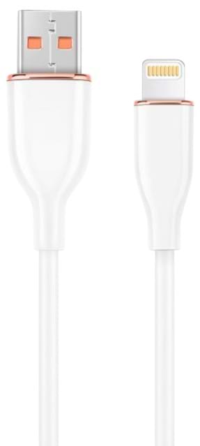 Кабель синхронізації даних Cablexpert USB 2.0 А-тато/Lightning 1,5 м (CC-USB2S-AM8PM-1.5M-W)