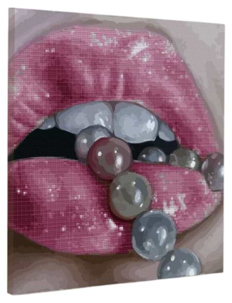 Картина за номерами Santi Солодкі вуста 40х40 см (954999) - Фото 1