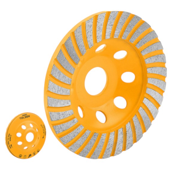 Диск шлифовальный по камню Tolsen 115x22.2 мм (76681)
