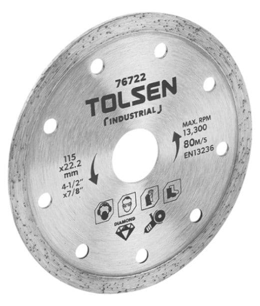 Диск алмазный Tolsen 125х22.23 мм (76723T)