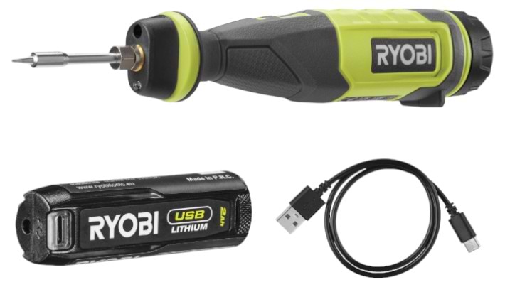 Паяльник Ryobi USB Lithium RSI4-120G (5133006146) - Фото 1