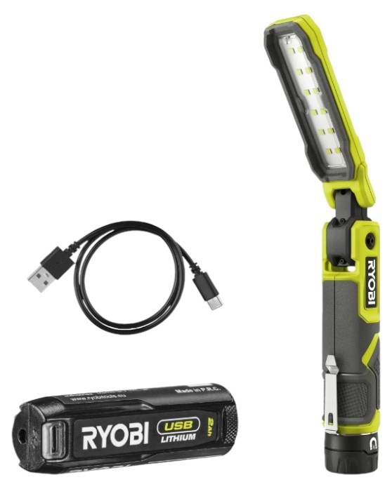 Ліхтар акумуляторний Ryobi USB Lithium RLI4-120G (5133006225) - Фото 1