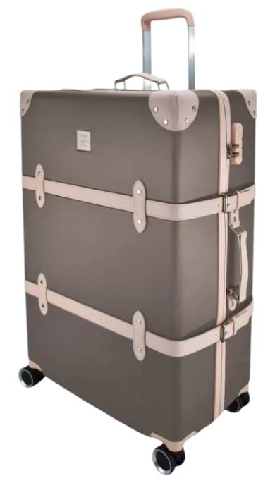 Валіза Semi Line L Brown/Pink Cream (T5673-4)