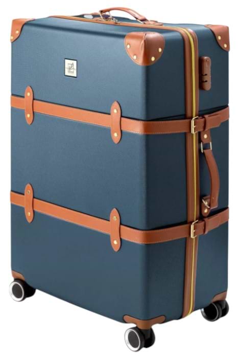 Валіза Semi Line L Blue/Brown (T5672-4)