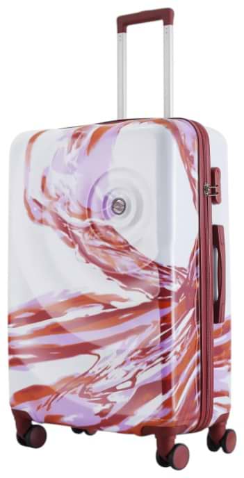 Чемодан Semi Line L White/Red Print (T5654-3)