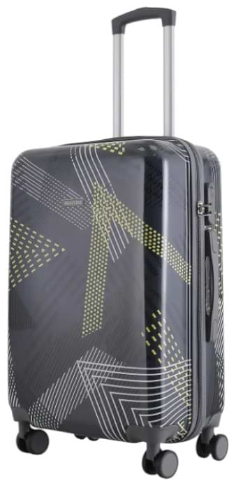 Валіза Semi Line M Black Pattern (T5651-2)