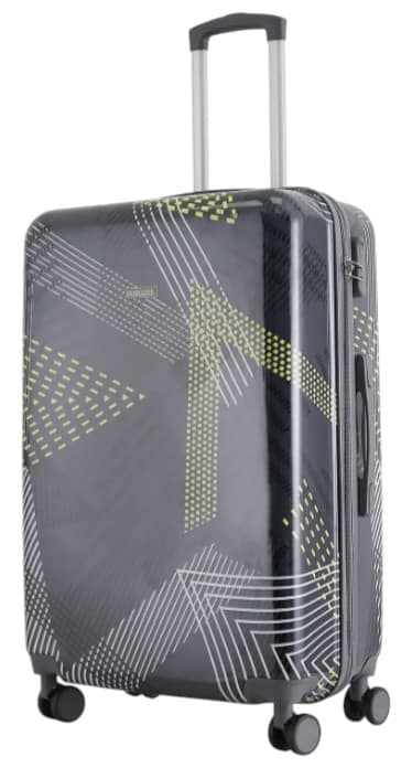 Валіза Semi Line L Black Pattern (T5651-3)