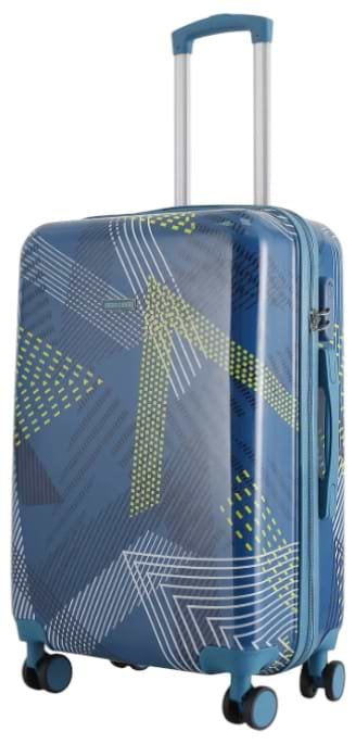 Валіза Semi Line M Blue Pattern (T5652-2)