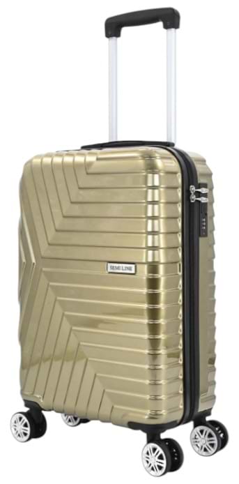 Валіза Semi Line S Gold (T5763-1)