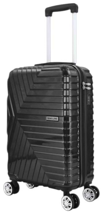 Валіза Semi Line S Black (T5765-1)