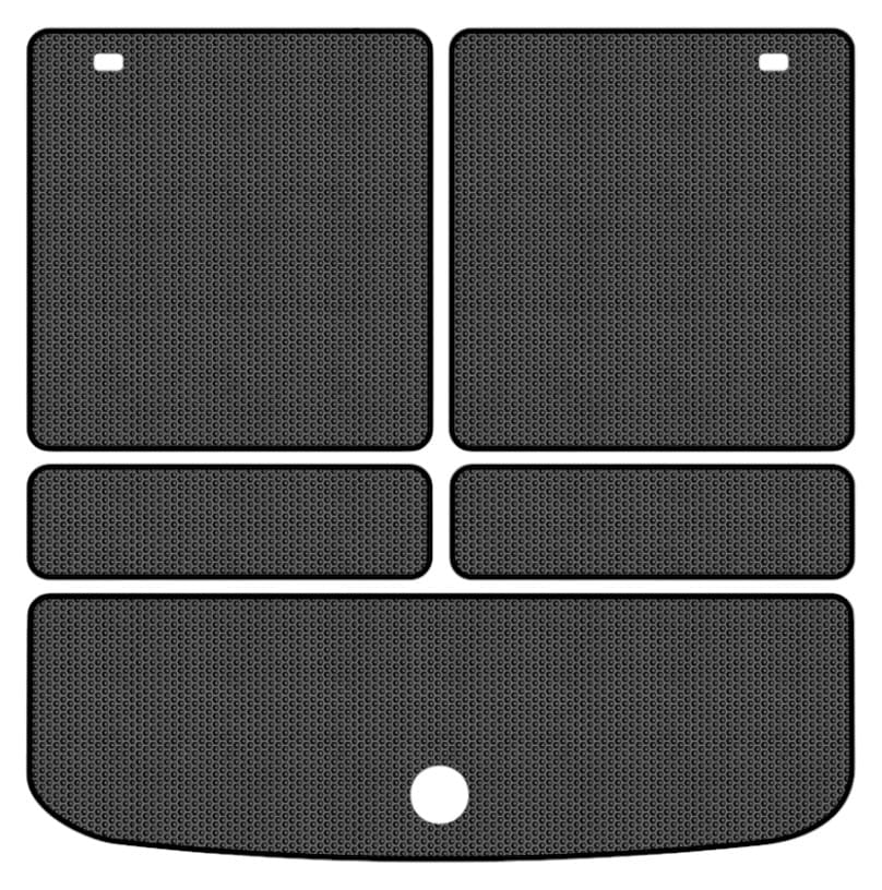 EVA килимок в багажник авто EVAtech для Journey (1 clips) 7 seats Dodge 2007-2020 1 покоління SUV EU (DE13388BE5SBB)