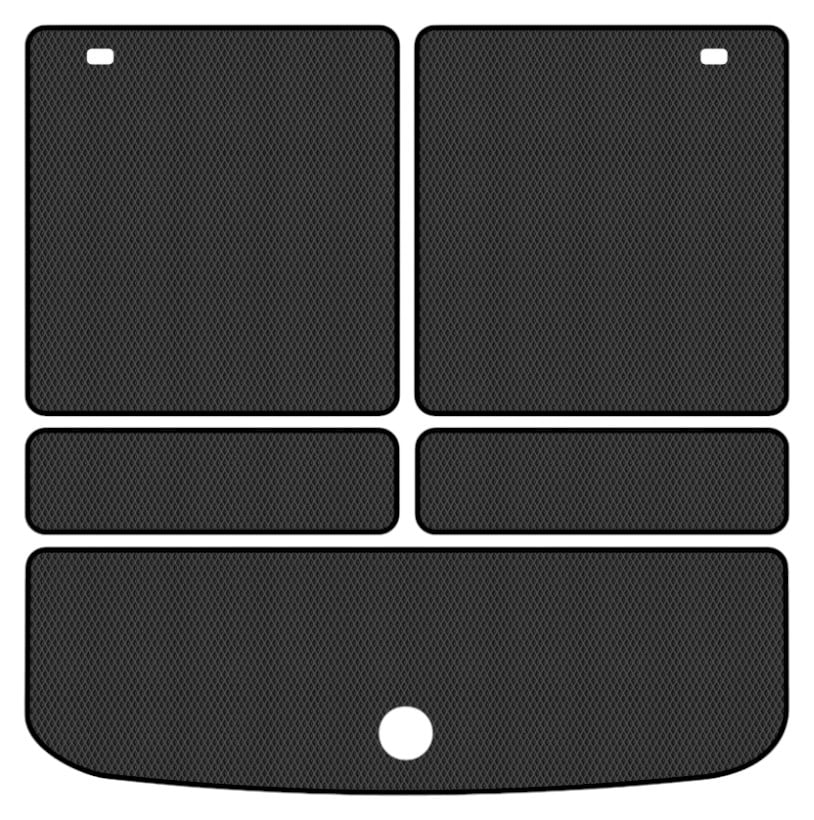EVA килимок в багажник авто EVAtech для Journey (1 clips) 7 seats Dodge 2007-2020 1 покоління SUV EU (DE13388BE5RBB)