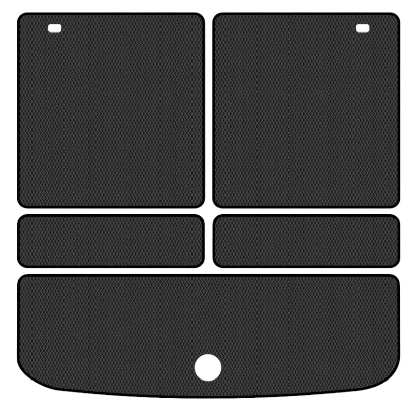 EVA килимок в багажник авто EVAtech для Journey (2 clips) 7 seats Dodge 2007-2020 1 покоління SUV EU (DE13387BE5RBB)