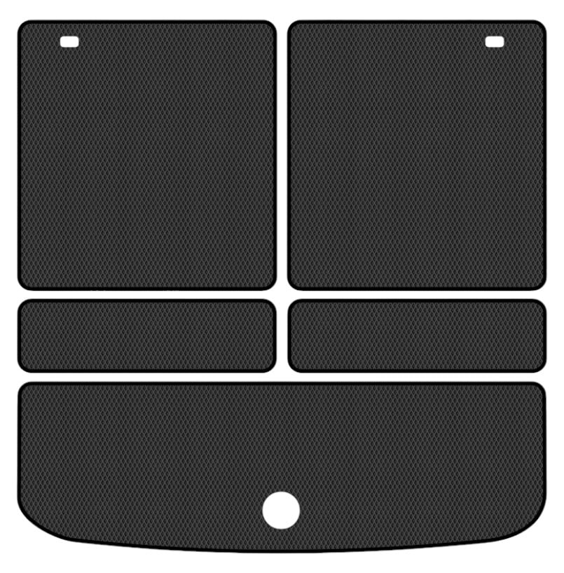 EVA килимок в багажник авто EVAtech для Journey (2 clips) 6 seats Dodge 2007-2020 1 покоління SUV EU (DE13399BE5RBB)