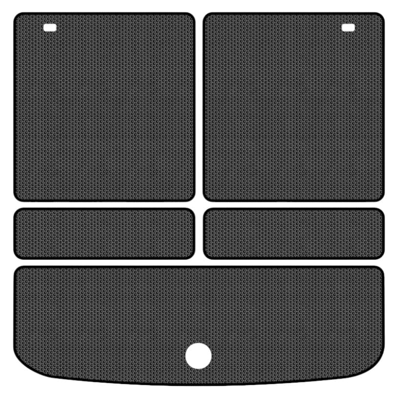 EVA килимок в багажник авто EVAtech для Journey (2 clips) 6 seats Dodge 2007-2020 1 покоління SUV EU (DE13399BE5SBB)