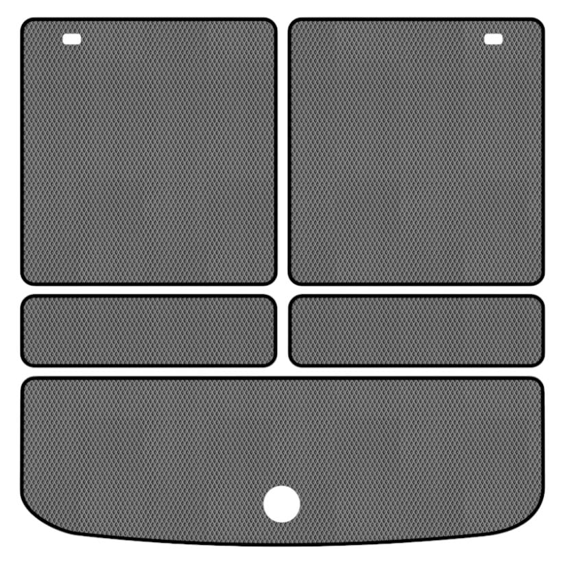 EVA килимок в багажник авто EVAtech для Journey (1 clips) 6 seats Dodge 2007-2020 1 покоління SUV EU (DE13400BE5RGB)