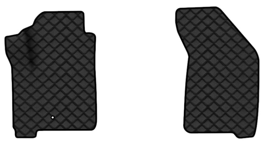 Коврики из экокожи в салон авто передние EVAtech ECO для Journey (1 clips) 7 seats Dodge 2007-2020 1 поколение SUV EU DE13388AE2LA1BBB