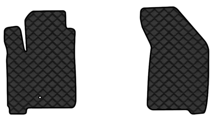 Коврики из экокожи в салон авто передние EVAtech ECO для Journey (1 clips) 7 seats Dodge 2007-2020 1 поколение SUV EU DE13388AV2LA1BBB