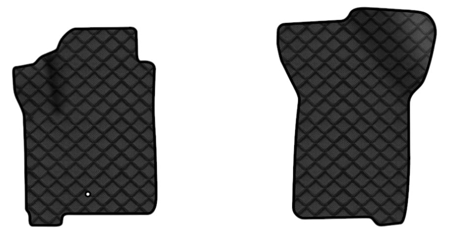 Коврики из экокожи в салон авто передние EVAtech ECO для Journey (1 clips) 6 seats Dodge 2007-2020 1 поколение SUV EU DE13400AD2LA1BBB