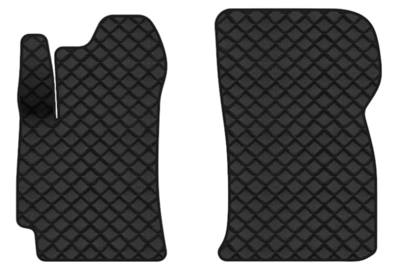Килимки з екошкіри в салон авто передні EVAtech ECO для Lanos Daewoo 1998-2017 1 покоління Sedan EU DO3813A2BBB