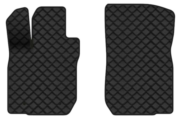 Коврики из экокожи в салон авто передние EVAtech ECO для Logan MCV Dacia 2006-2012 1 поколение Combi EU DA31657A2RN2BBB