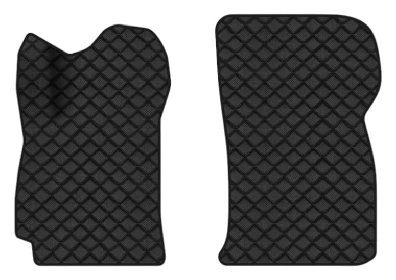 Коврики из экокожи в салон авто передние EVAtech ECO для Lanos Daewoo 1998-2017 1 поколение Htb EU DO31959AD2BBB