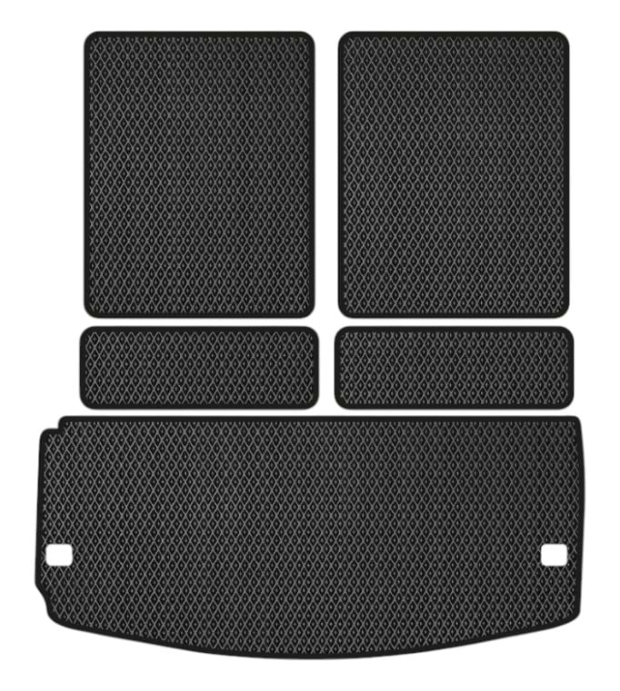 EVA килимок в багажник авто EVAtech для Durango (WK2) 7 seats Dodge 2010-2014 3 покоління SUV USA (DE14152BE5RBB)