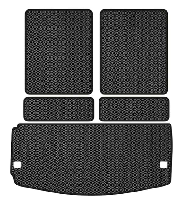 Фото - EVA килимок в багажник авто EVAtech для Durango (WK2) 7 seats Dodge 2010-2014 3 покоління SUV USA (DE14152BE5RBB)