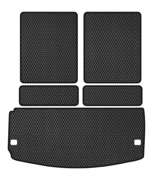 EVA килимок в багажник авто EVAtech для Durango (WK2) 7 seats Restyling Dodge 2014 3 покоління SUV USA (DE14153BE5RBB)