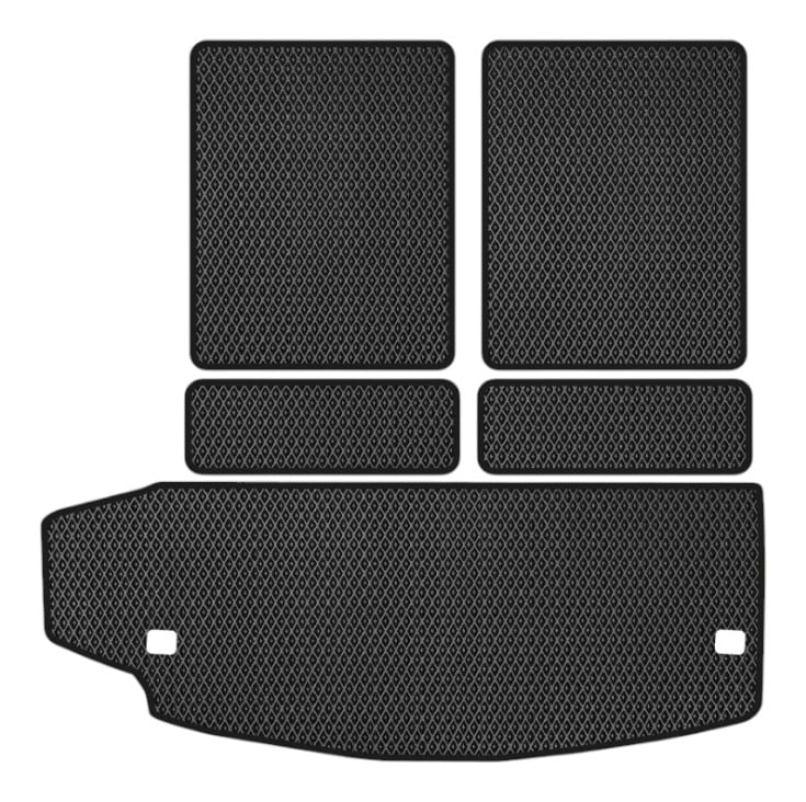 EVA килимок в багажник авто EVAtech для Durango (WK2) 7 seats Restyling Dodge 2014 3 покоління SUV USA (DE14153BG5RBB)