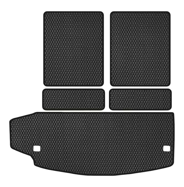 Фото - EVA килимок в багажник авто EVAtech для Durango (WK2) 7 seats Dodge 2010-2014 3 покоління SUV USA (DE14152BG5RBB)