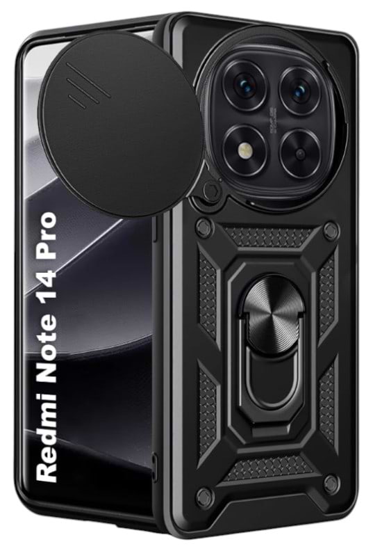 Чехол для смартфона BeCover Military for Xiaomi Redmi Note 14 Pro 5G Black (712869) - Фото 1