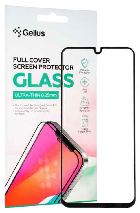 Фото - Захисне скло для смартфону Gelius Full Cover Ultra-Thin 0.25mm for Samsung A155 (A15) Black (95992) Фото - Захисне скло для смартфону Gelius Full Cover Ultra-Thin 0.25mm for Samsung A155 (A15) Black (95992)
