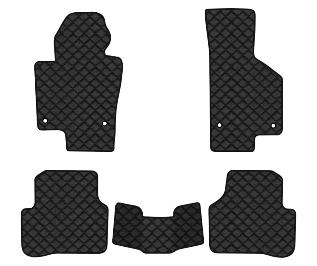 Коврики из экокожи в салон авто EVAtech ECO для CC Restyling Volkswagen 2012 1 поколение Sedan USA (VW11377CM5AV4BBB)