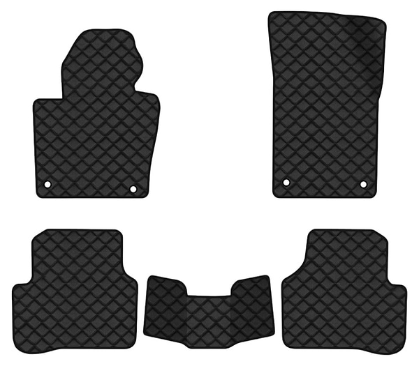 Фото - Килимки з екошкіри в салон авто EVAtech ECO для CC Restyling Volkswagen 2012 1 покоління Sedan USA (VW11377CP5AV4BBB)