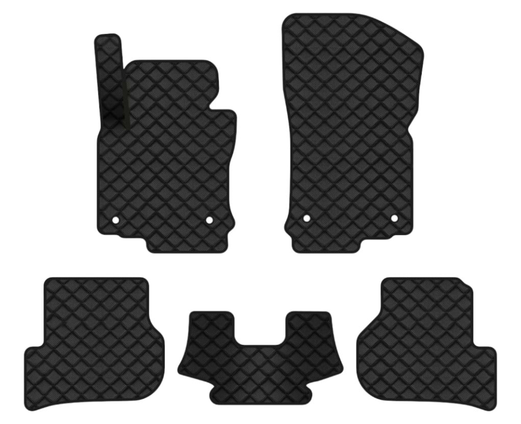Коврики из экокожи в салон авто EVAtech ECO для Golf (V) MT 3-doors Volkswagen 2003-2009 5 поколение Htb EU VW33070C5AV4BBB