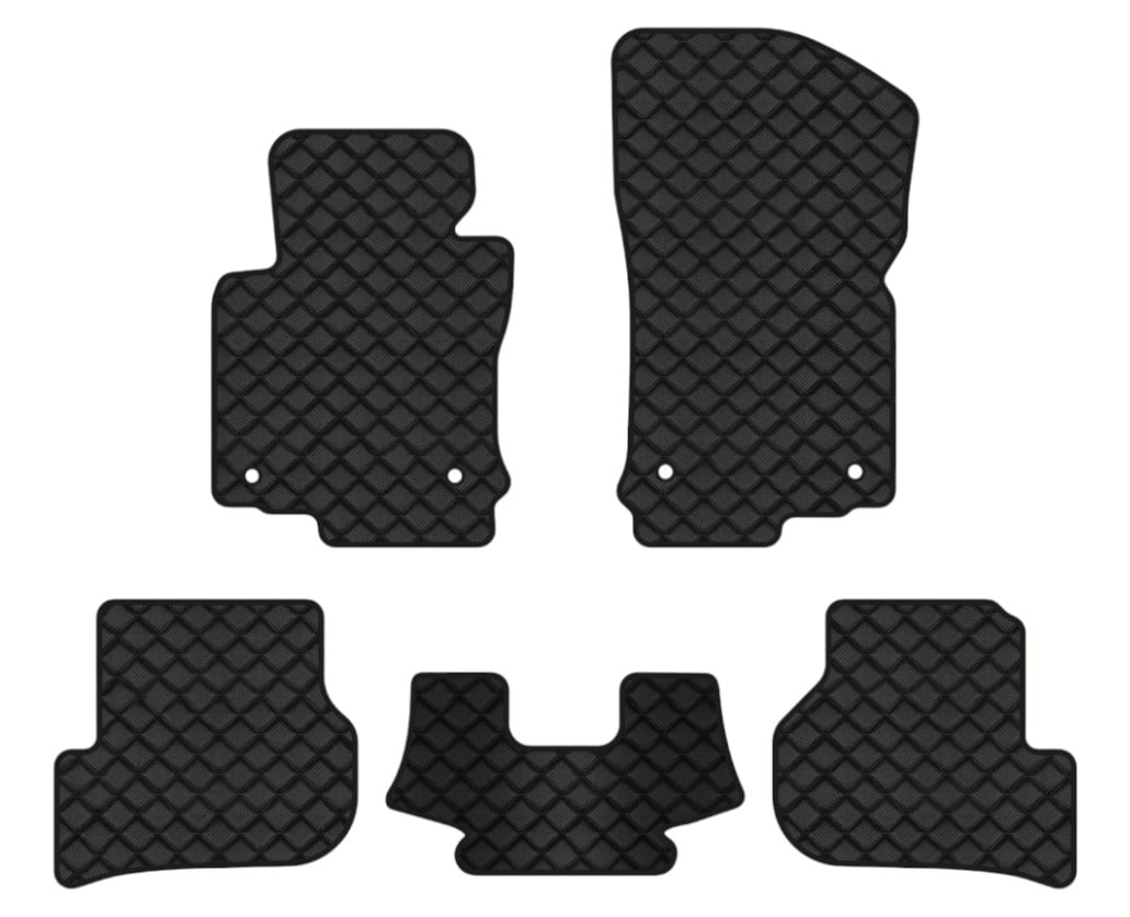 Коврики из экокожи в салон авто EVAtech ECO для Golf (V) MT 5-doors Volkswagen 2003-2009 5 поколение Htb EU VW3258CB5AV4BBB