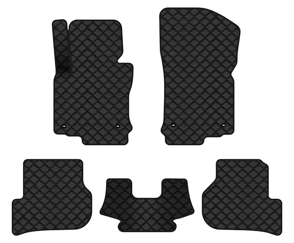 Фото - Коврики из экокожи в салон авто EVAtech ECO для Golf (V) AT Volkswagen 2003-2009 5 поколение Combi EU VW32431C5TL4BBB