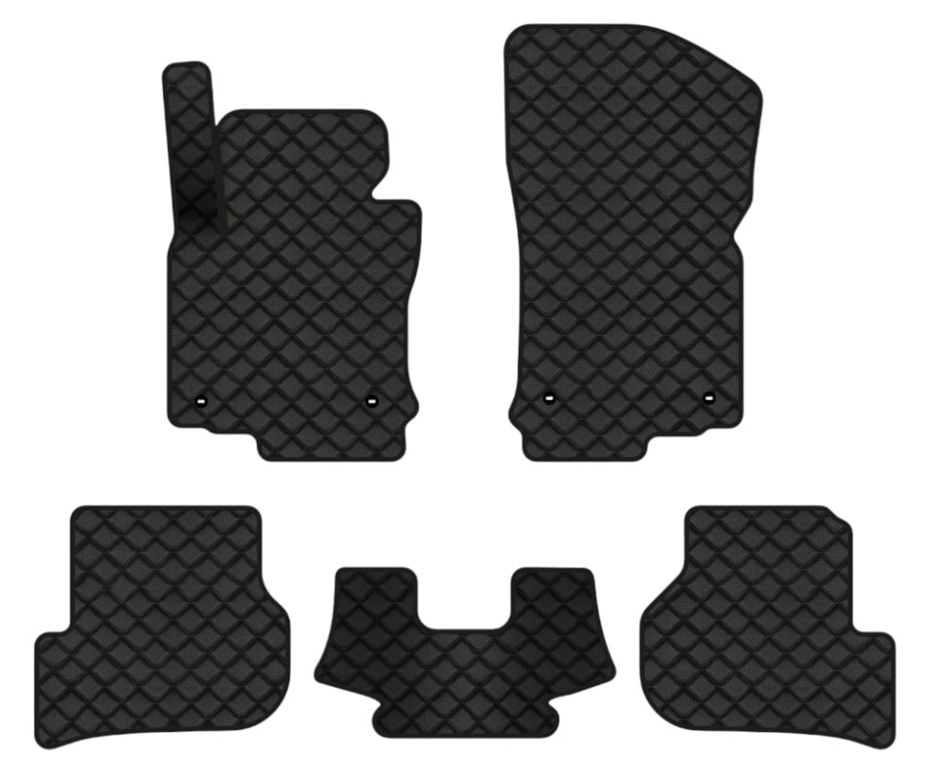 Коврики из экокожи в салон авто EVAtech ECO для Golf (V) MT Volkswagen 2003-2009 5 поколение Combi EU VW32429C5TL4BBB
