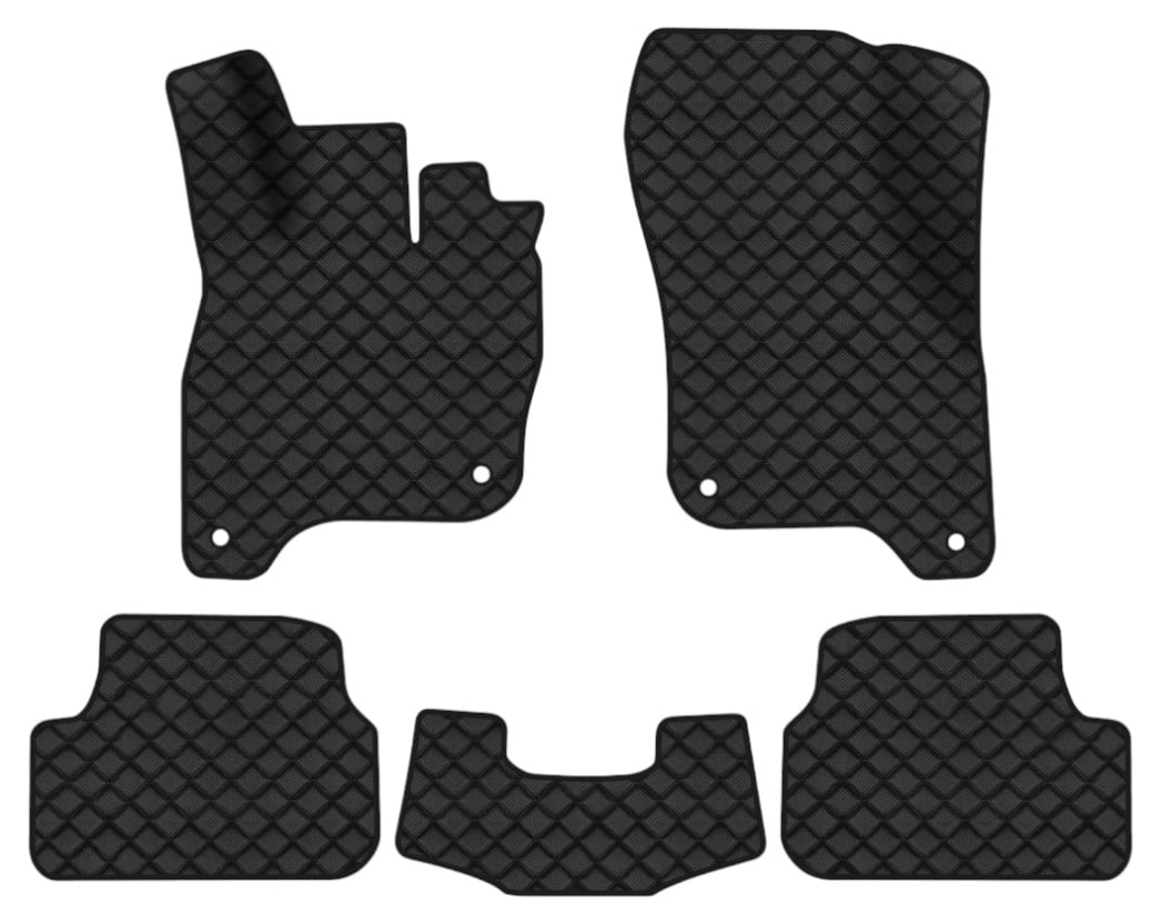 Коврики из экокожи в салон авто EVAtech ECO для e-Golf Volkswagen 2014-2017 1 поколение Htb EU VW1878CD5AV4BBB