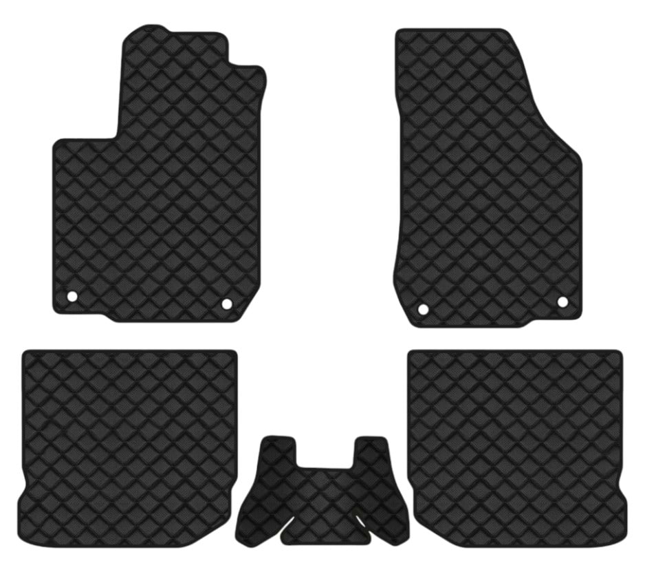 Коврики из экокожи в салон авто EVAtech ECO для Golf (IV) 3-doors Volkswagen 1997-2006 4 поколение Htb EU VW2745CG5AV4BBB