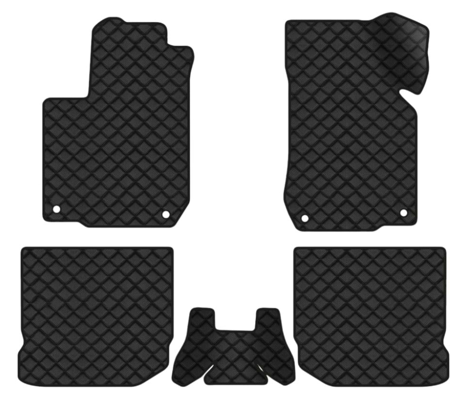 Килимки з екошкіри в салон авто EVAtech ECO для Golf (IV) 3-doors Volkswagen 1997-2006 4 покоління Htb EU VW2745CB5AV4BBB