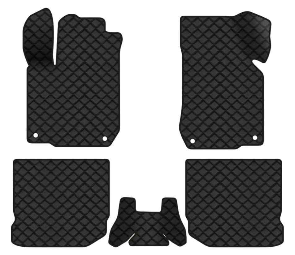 Коврики из экокожи в салон авто EVAtech ECO для Golf (IV) 3-doors Volkswagen 1997-2006 4 поколение Htb EU VW2745C5AV4BBB