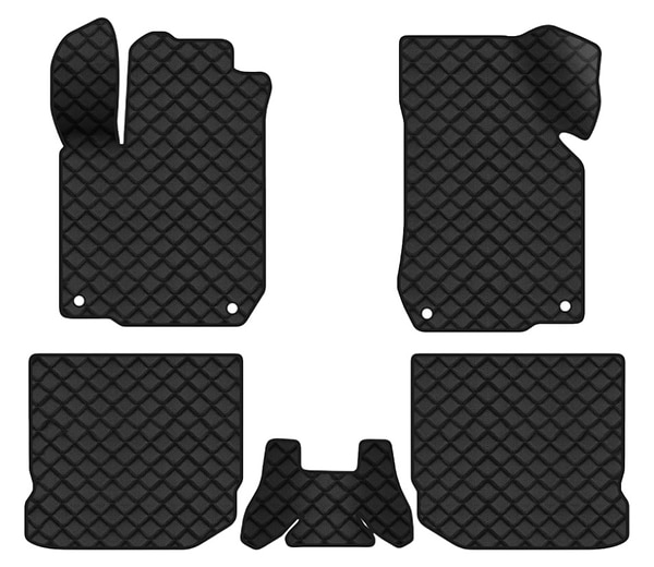 Фото - Килимки з екошкіри в салон авто EVAtech ECO для Golf (IV) 3-doors Volkswagen 1997-2006 4 покоління Htb EU VW2745C5AV4BBB